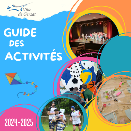 Guide des activités 2024 – 2025