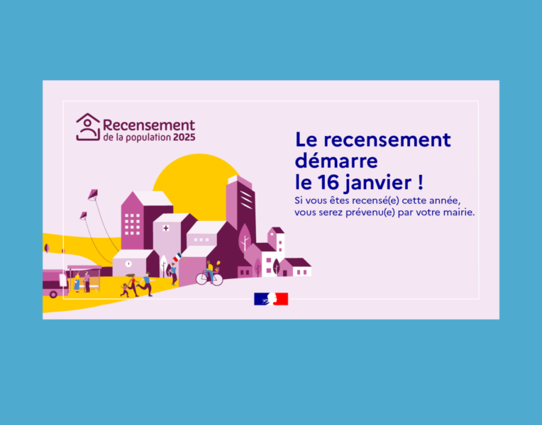 RECENSEMENT DE LA POPULATION 2025 – DATE LIMITE LE 22 FÉVRIER