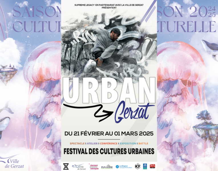 FESTIVAL URBAN GERZAT 2025 – Du 21 février au 1er mars